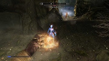 Skyrim Master Difficulty - Mage Level 19 - Labyrinthian Draugr Deathlord Encounter