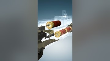 Franchi SPAS-12 X-RAY: Inside the Iconic Pump/Semi-Auto Mechanism #shorts