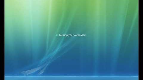 Windows Vista Logoff and Logon sounds