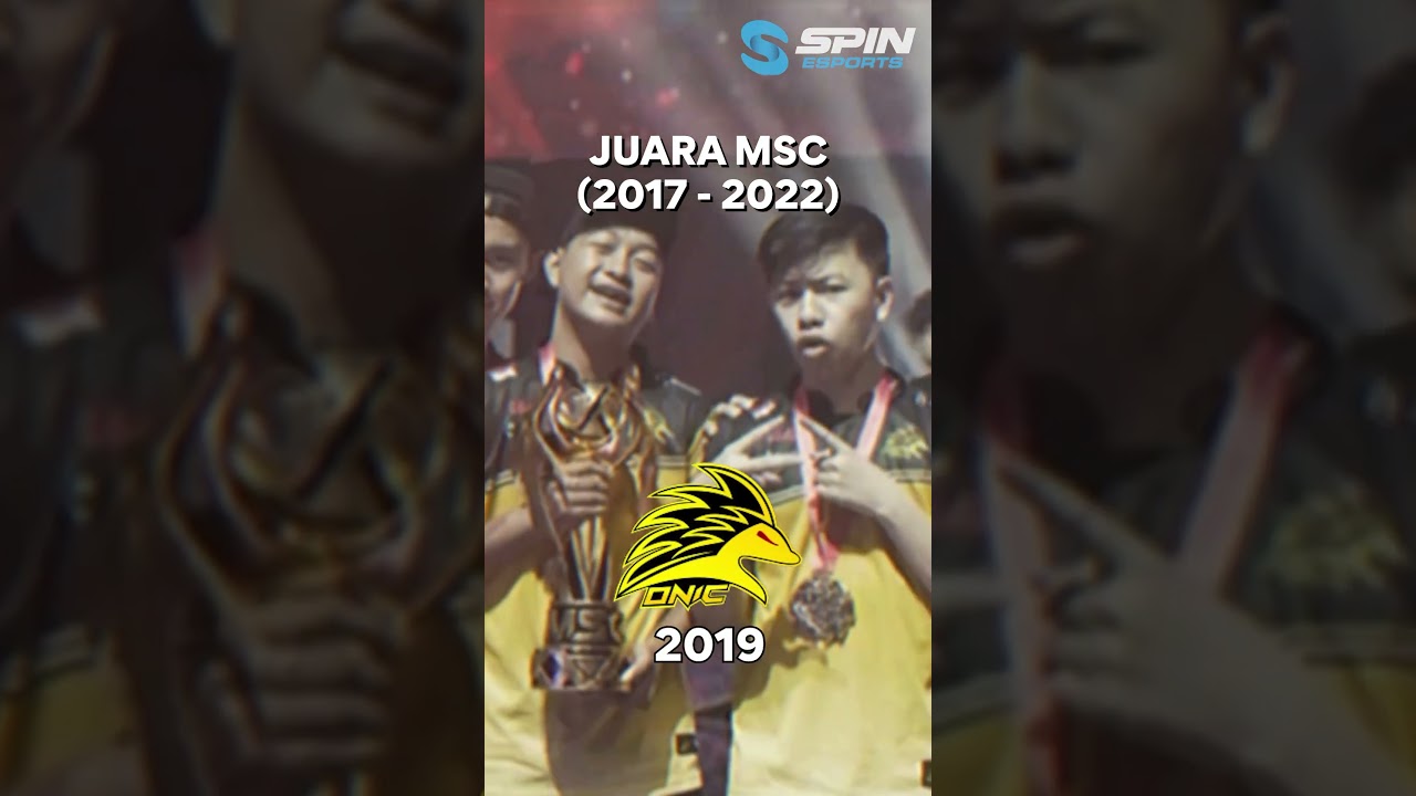 Juara MSC Dari Tahun Ke Tahun - MSC 2017 - 2022