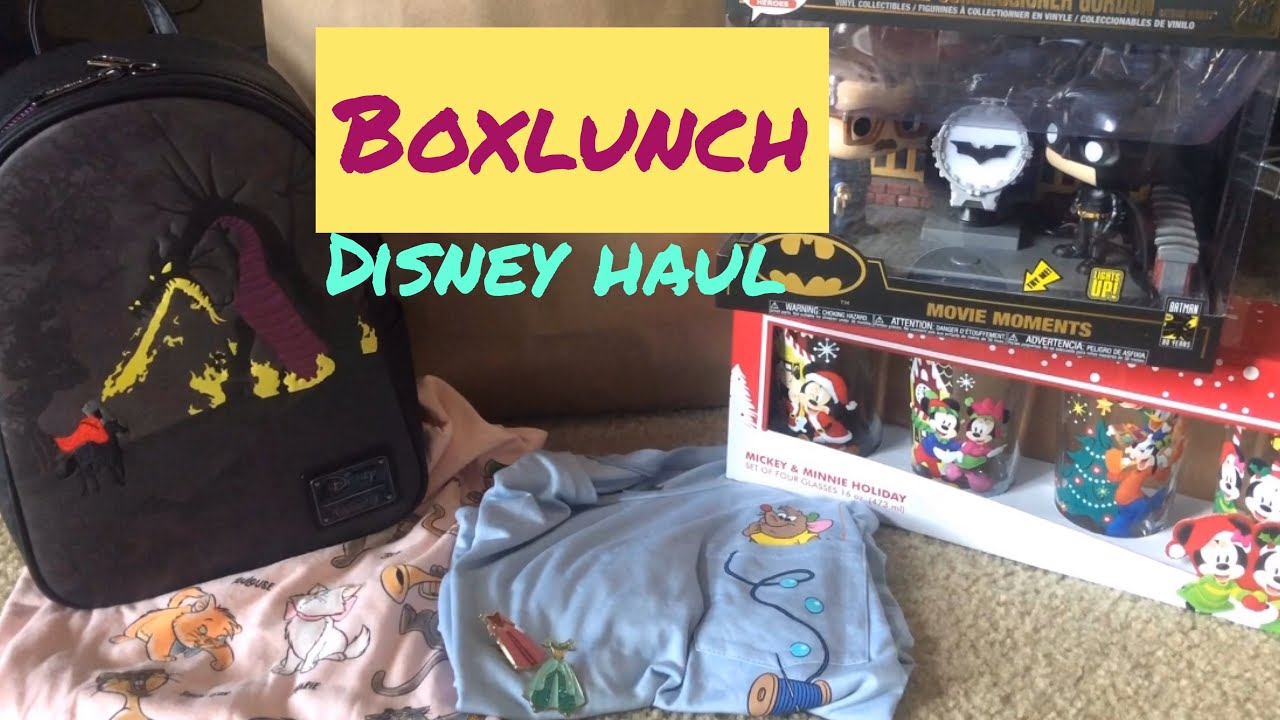 Disney Haul/Boxlunch YouTube