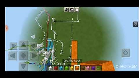 Rainbow jump bridge in mcpe
