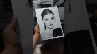Kendall jenner 😍@ArtBySimmu #art #howtodraw #trendingshorts #artist #shorts @KendallJenner