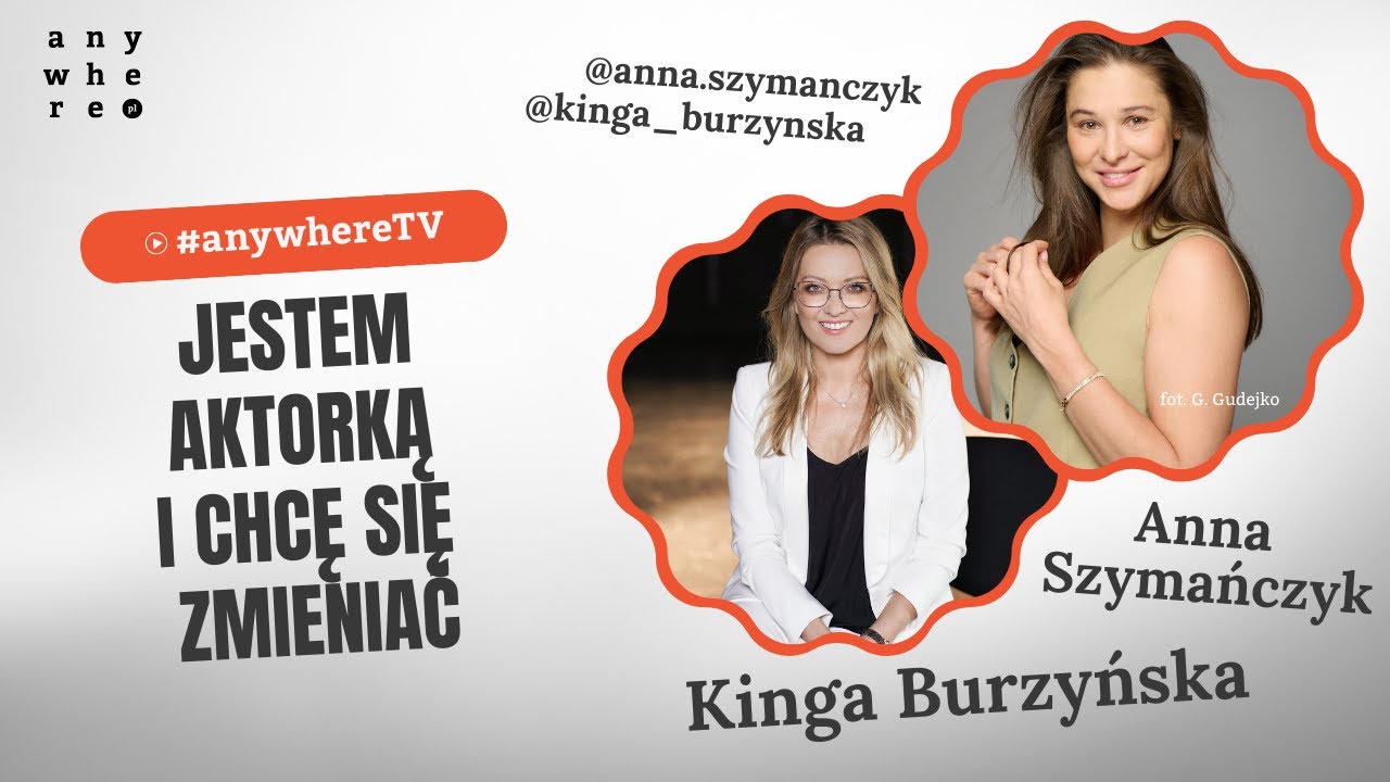 Jestem aktorką i chcę się zmieniać | Anna Szymańczyk