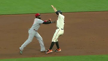 CIN@SF: Belt safe at second after call overturned