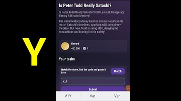 Is Peter Todd Really Satoshi? Tapswap New Video Code Today |Is Peter Todd Really Satoshi?HBO Lawsuit