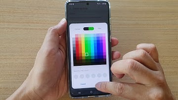 Galaxy S20/S20+: How to Change Edge Panels Color, Transparency, Size of Handle