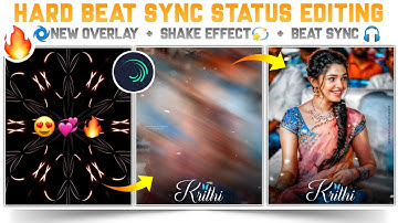 Trending beat sync shake effect status editing in alight motion🔥 | alight motion editing