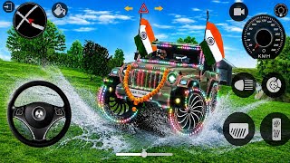 Dollar (Song) Modified Mahindra G_Black 😈|| Indian Cars simulator 3D || Android Gameplay screenshot 2