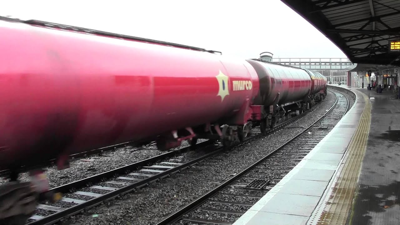 60001 passes Gloucester with the Robeston to Westerleigh Murco