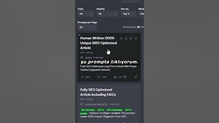 Yapay Zekayla SEO Uyumlu Eşsiz Yazı Yazma #ai #yapayzeka #chatgpt