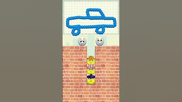 Draw to smash with car level 964 #gameplay #drawtosmash #shorts