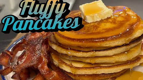 Homemade Fluffy Pancake Recipe