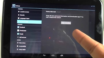 Nexus 10 - How to Reset Back to Factory Settings​​​ | H2TechVideos​​​