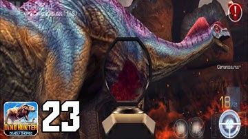 DINO HUNTER: DEADLY SHORE - Gameplay Walkthrough Part 23 [RIFLE SERIES]