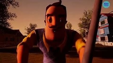 My First Speedrun Of The Hello Neighbor Prototype Fangame