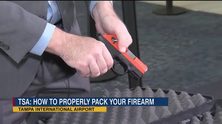 How to properly pack your firearms, according to the TSA