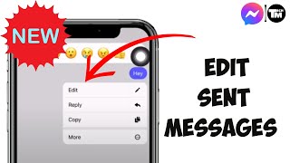 How to Edit Sent Messages in Messenger | Messenger Edit Message | Latest Feature 2023 screenshot 5