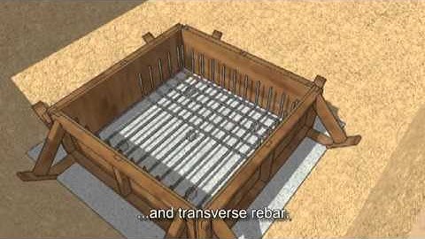 SketchUp Animation - "Casting of a RC Pad Footing" (improved)