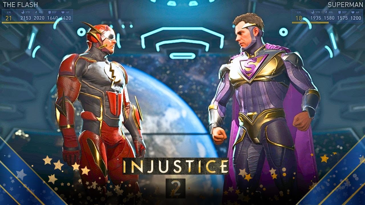 Injustice 2 - Flash Vs. Superman