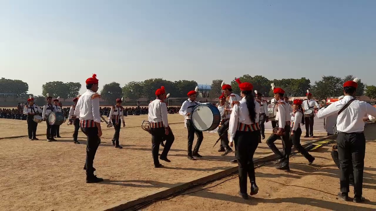 G.B.Modi school band performance on Republic day 2026