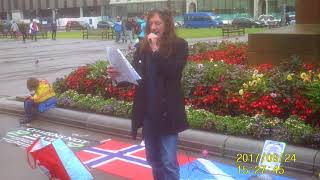Maid Of Norway Remembrance Rally - Johnny McCloskey