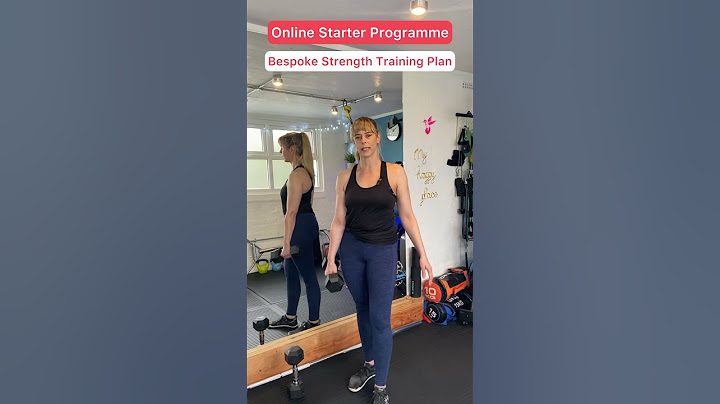 New Get Strong at Home Strength Training Programme for Women