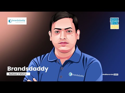 Shark Tank India S2 | Roshaan V Mishra -@Brandsdaddy | Ep04 | Speed Art Tutorials | Shallu Narula