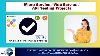Micro Service  API Testing E2E Projects |#apitesting  | #projects | IT Expert System, INC