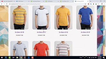 Demo ứng dụng shop quần áo - Bộ môn lập trình Web - 1612427
