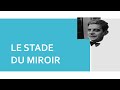 Lacan  le stade du miroir