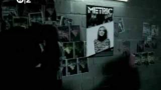 Metric Poster of a Girl video
