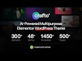 Crafto - AI-Powered Multipurpose Elementor WordPress Theme