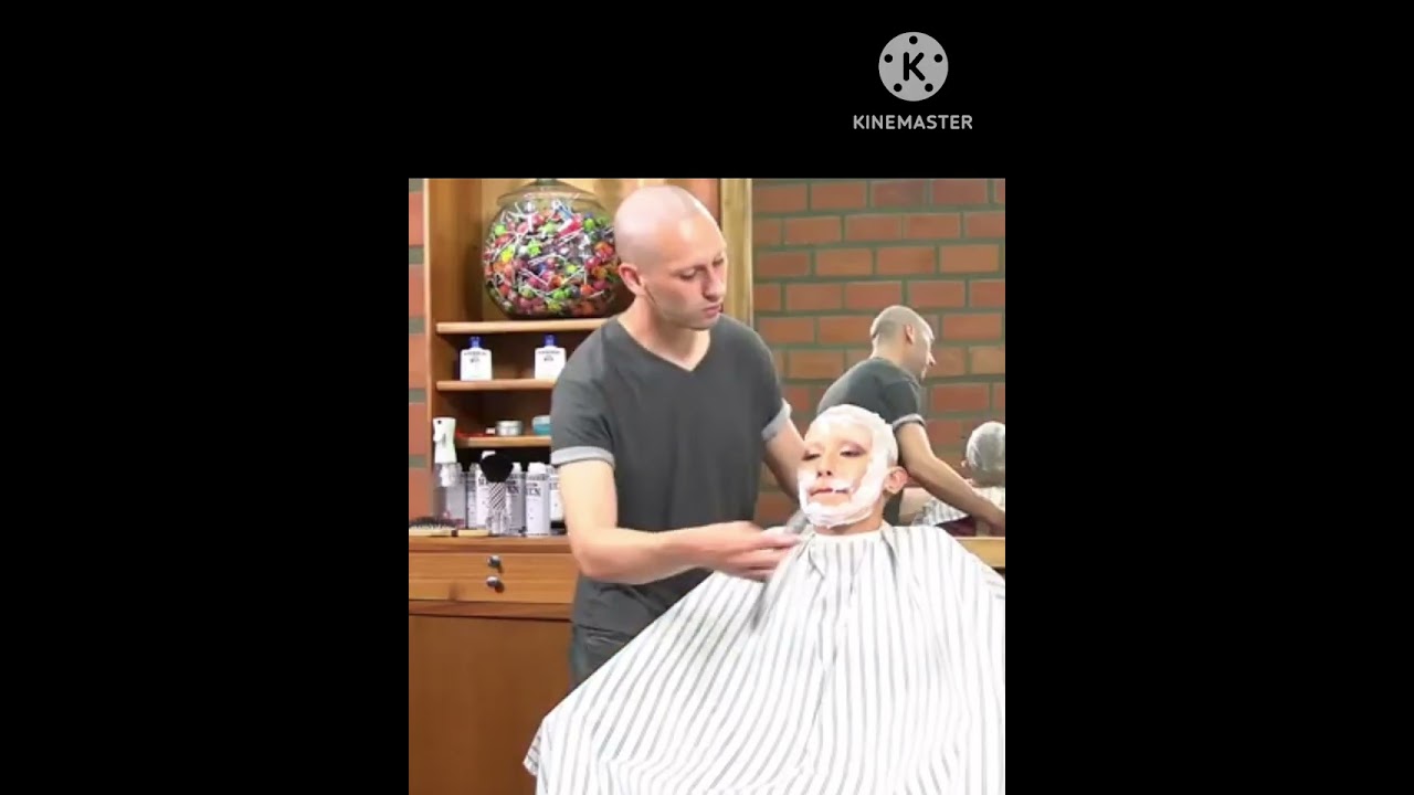 Beautiful 🤩 Bald Women Face Shave 🪒 Video 