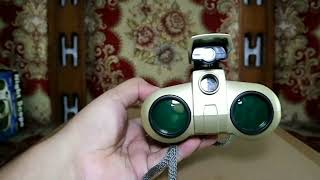 Teropong Tropong Malam Night Scope 4 x 30mm Binoculars with Pop-Up Light