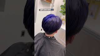 I’m out here creating these GHOST ROOTS 🌀 for the win! #menshair #bluehair #hairtransformation
