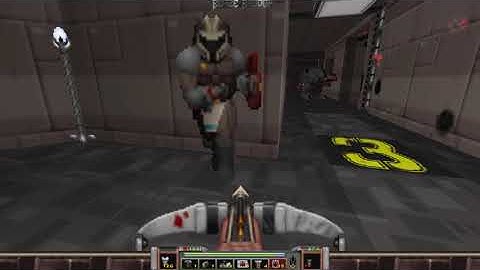 Strife: Quest for the Sigil (PC, GZDoom) Walkthrough Part 8 Taking down a force field