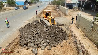 Undercarriage Layer Was Clutter​ Rocks Building New Foundation Using Skills Operator Komatsu Dozer by គ្រឿងចក្រ Power Machines 5,908 views 1 day ago 1 hour, 22 minutes