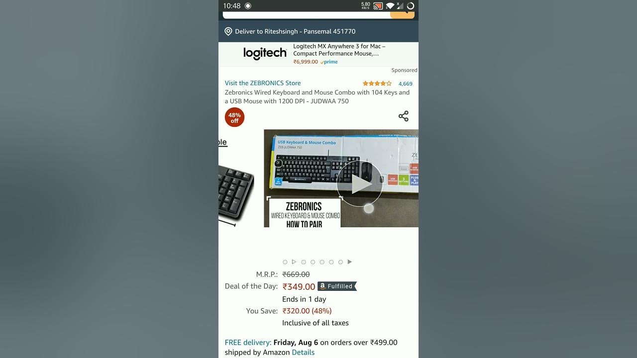 cheapest-keyboard-and-mouse-combo-under-400-zebronics-keyboard-and