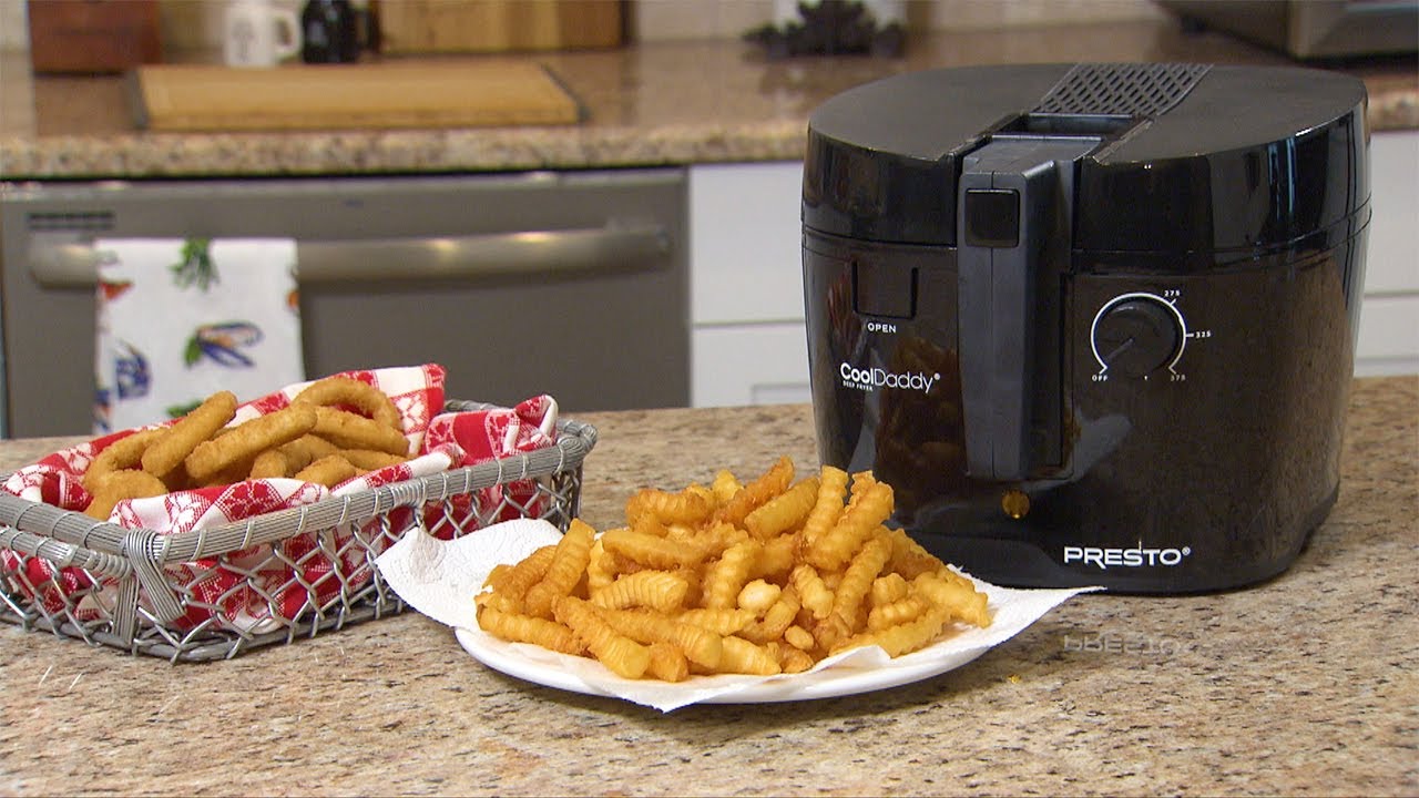 Presto® CoolDaddy® cool-touch deep fryer 