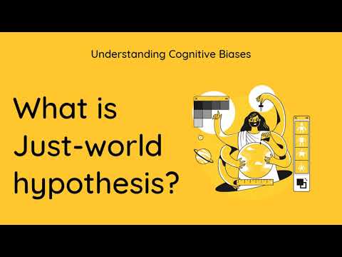 just world hypothesis psychology definition