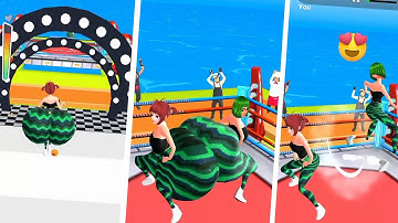 Butt Clash🌶️❤️🍔All Levels Gameplay Trailer Android - New Ios Game#5