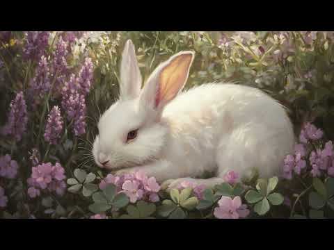 Spring Frame TV Art 4K 🌷🐰 Vintage Easter Bunny & Floral Oil Paintings | Cozy Farmhouse Aesthetic