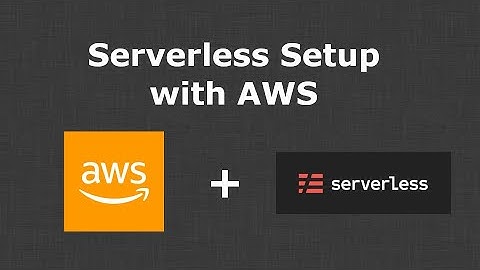 Setting Up the Serverless Framework with AWS - Configure AWS Credentials