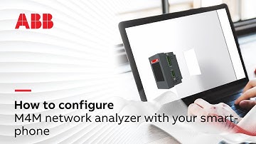 How to configure M4M network analyzer with your smartphone