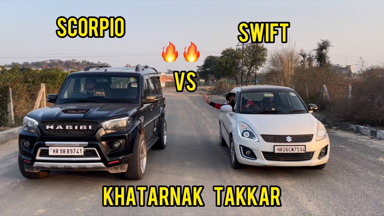 Drag Race - SCORPIO vs SWIFT 🔥