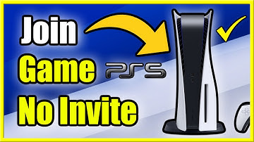 How to Join Friends Game on PS5 without an INVITE! (Best Tutorial!)