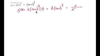 Chain Rule for Derivatives