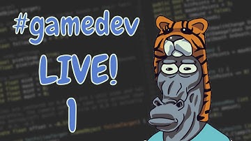 Unity 2D Game Development Live Stream 1