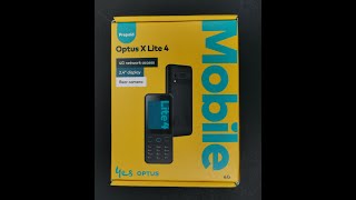Overview | Optus X Lite 4 4G Classic Keypad Phone (Mobiwire)